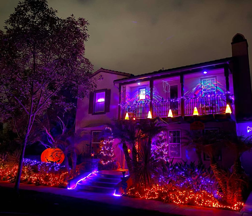 Halloween Light Show